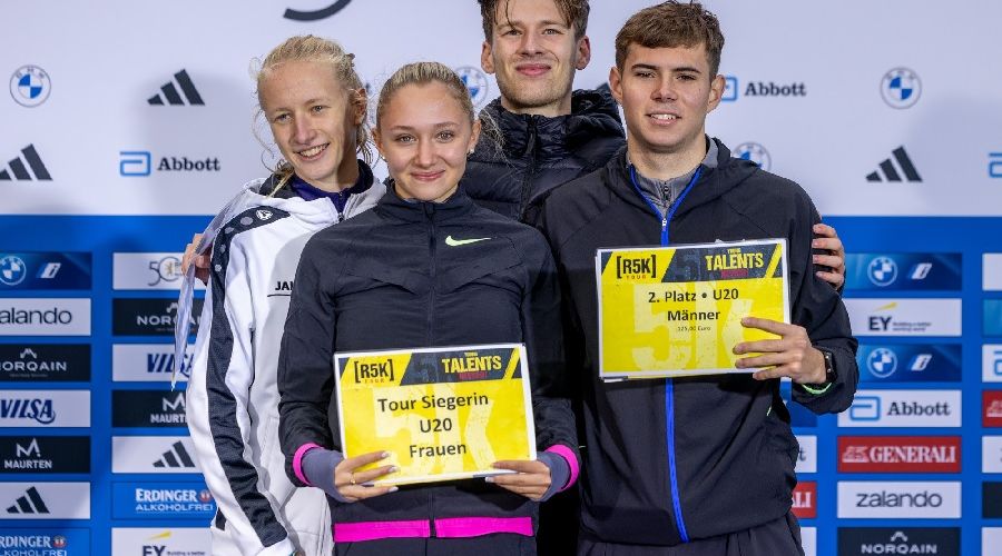 Finale der R5K-Tour beim BMW BERLIN-MARATHON: Deutschlands Lauftalente glänzen am Brandenburger Tor