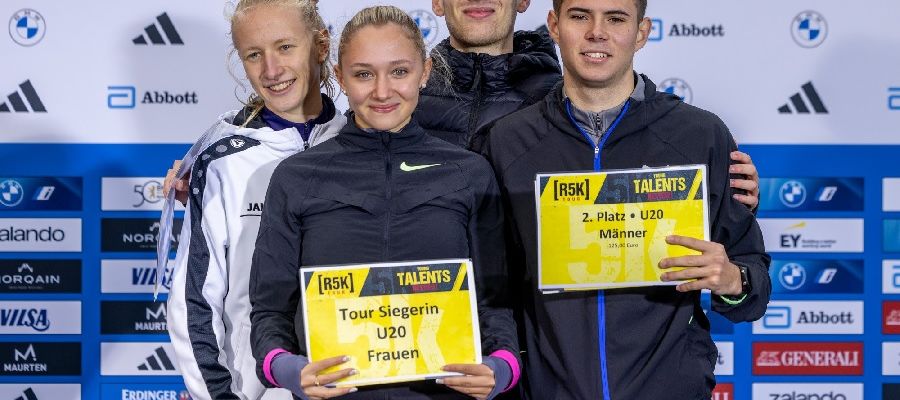 Finale der R5K-Tour beim BMW BERLIN-MARATHON: Deutschlands Lauftalente glänzen am Brandenburger Tor